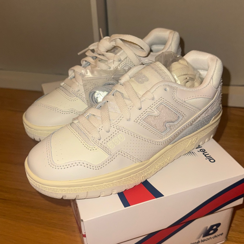New Balance 550 X Aime Leon Dore Leather Sneakers
